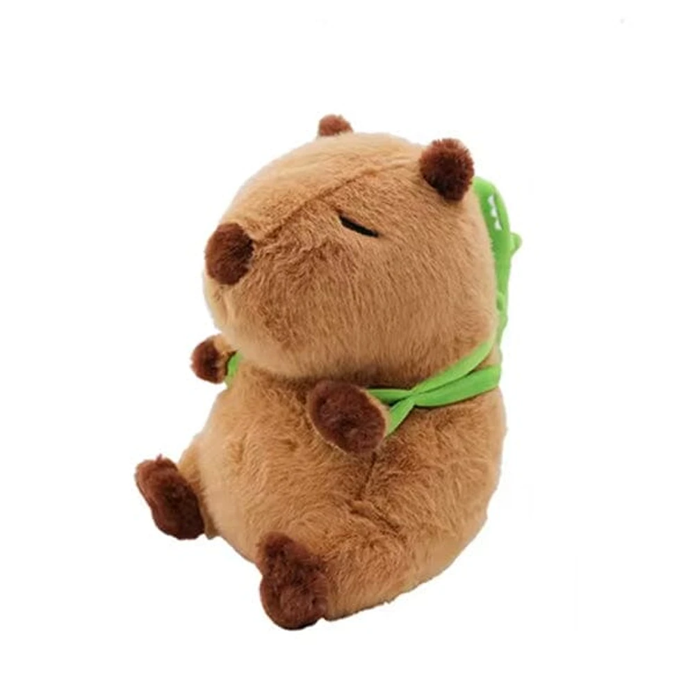 Capybara 9" Kawaii Plush w/ Backpack Squishy Pillow Toy (Multiple Styles)