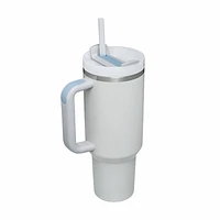 HydriEase 40oz Vacuum Insulated Tumbler Cup With Handle & Straw