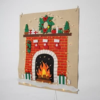 FunkyMantel - Felt Wall XMas Mantel 75" (190cm)