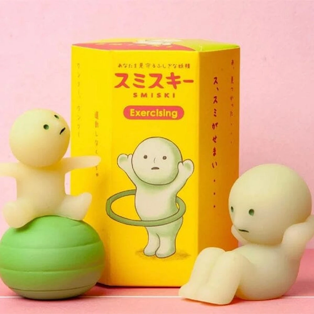 Smiski Collectable Mini Glow-In-The-Dark Figurines | Ship Assorted.