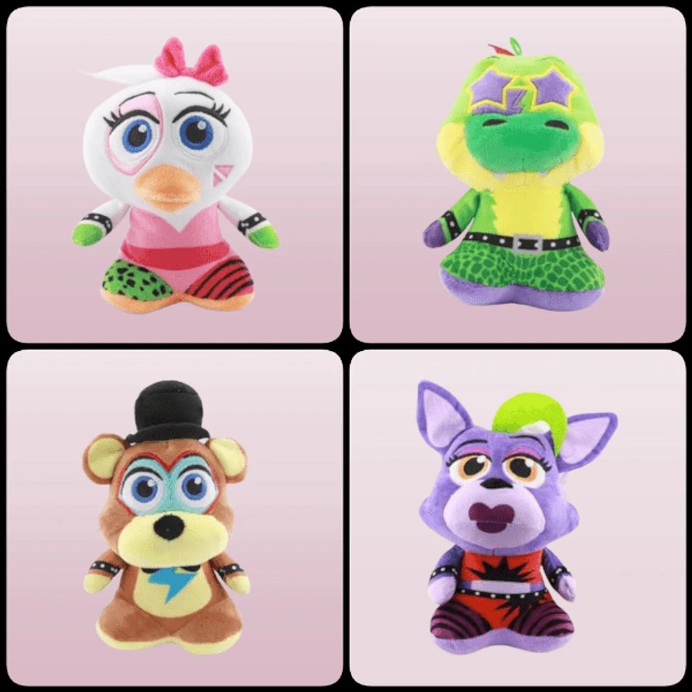 Fnaf Security Breach Mashems 7in Plush Asst