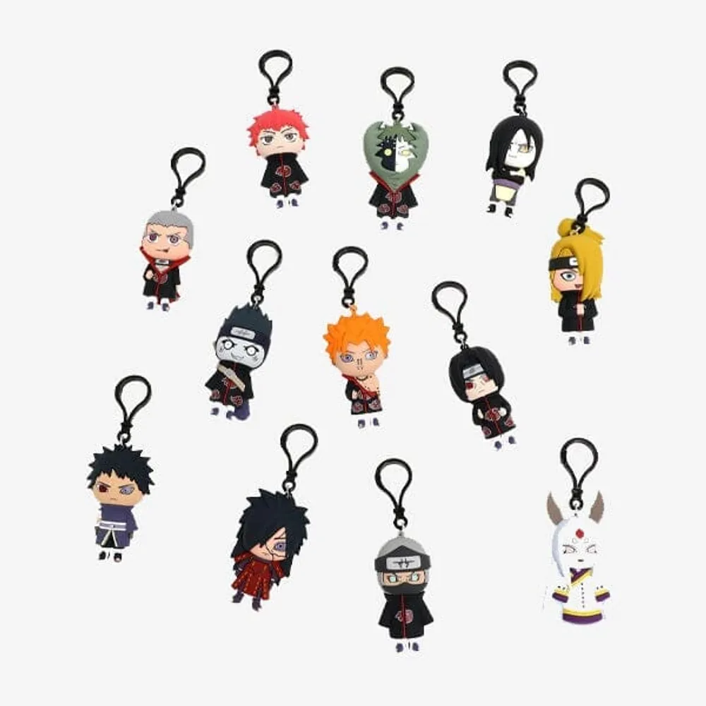 3D Naruto Character Clip Hanger Blind Bags (1pc) | Villains Collection