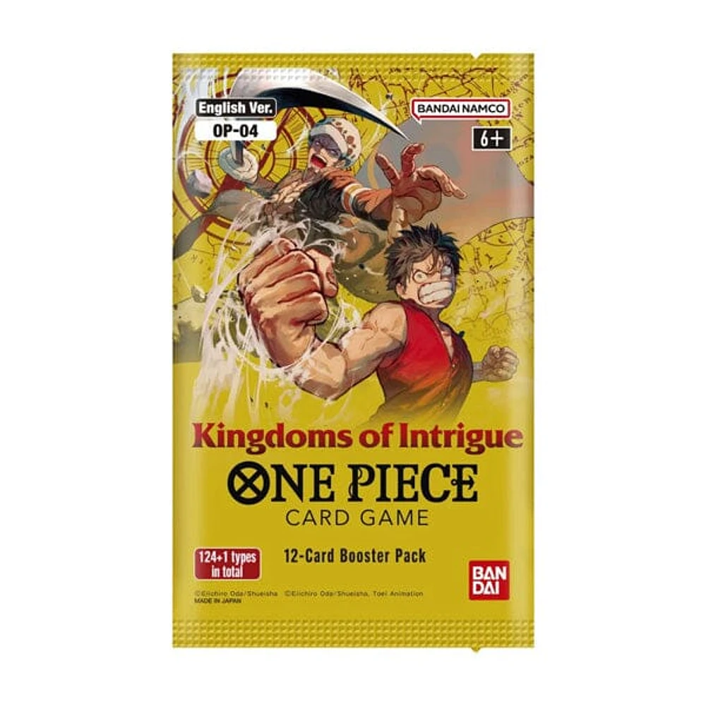 One Piece: Trading Cards OP04 - Kingdom of Intrigue Booster Pack - English Version