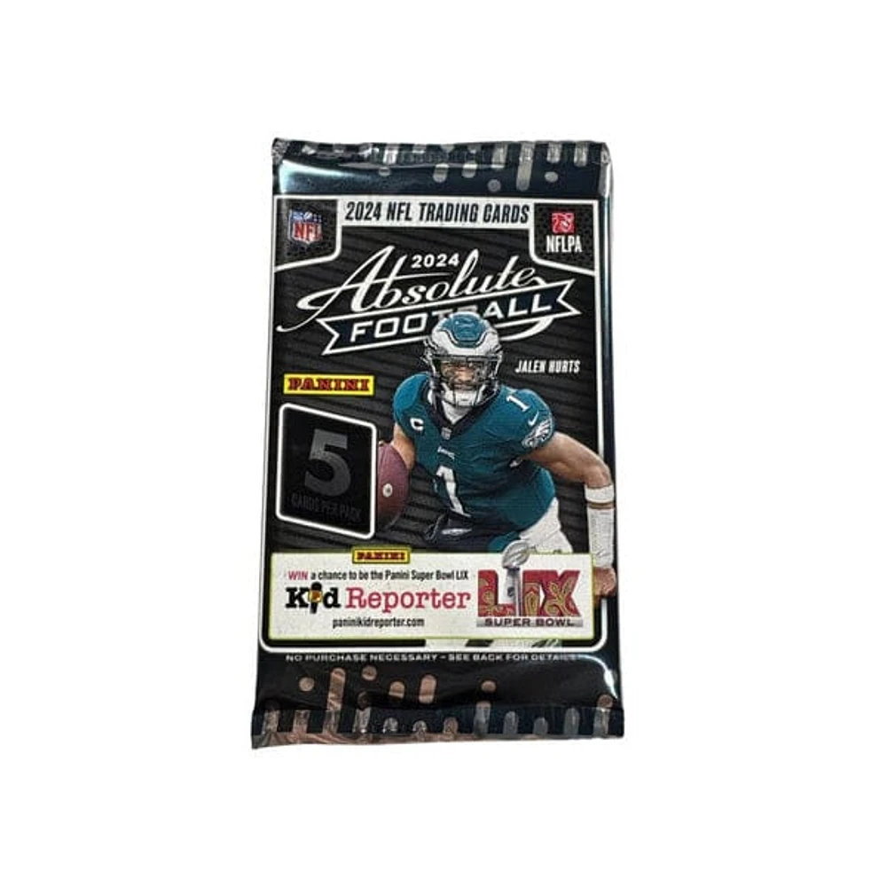 Panini Absolute NFL Trading Card Hobby Pack 2024