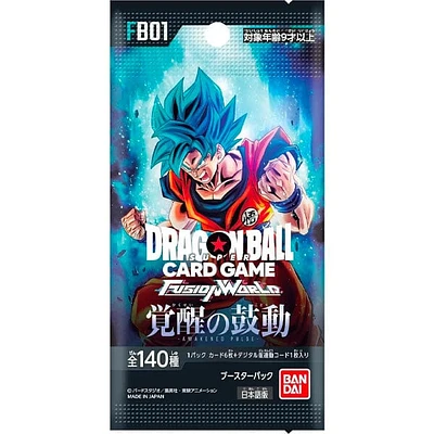 Dragon Ball Super Card Game: Fusion World Awakened Pulse Japanese Booster Pack