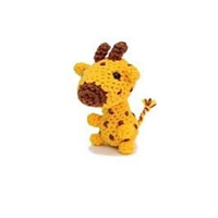 Crochet Micro Plush Toy: Safari Buddies (3pk)