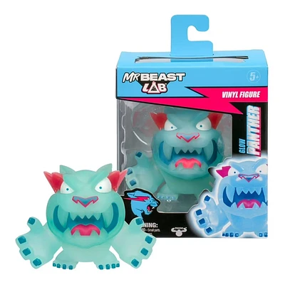 MrBeast Lab Glow Panther Vinyl Figure