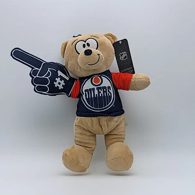 NHL Dual Colored Sports Bear Edmonton Oilers Plush | 14in