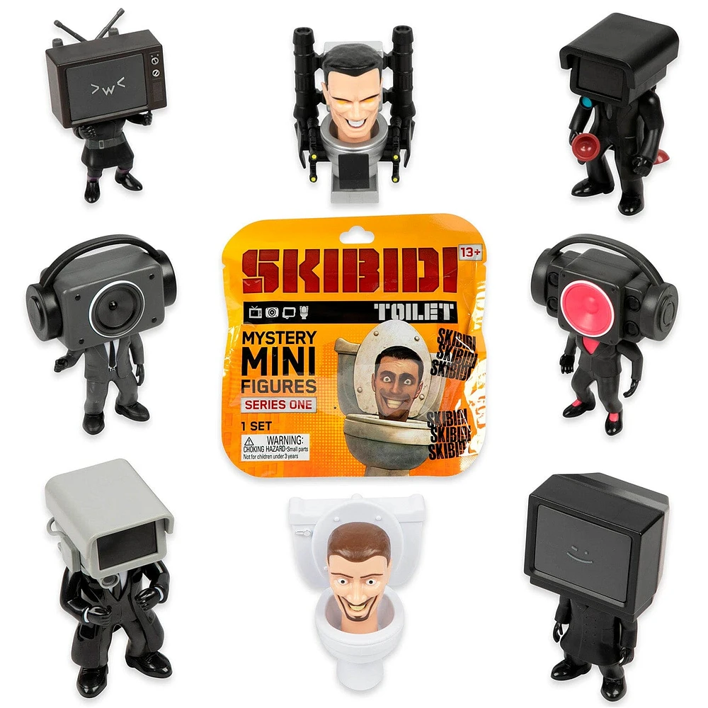 Skidibi Toilet Mini Mystery Figures Series 1