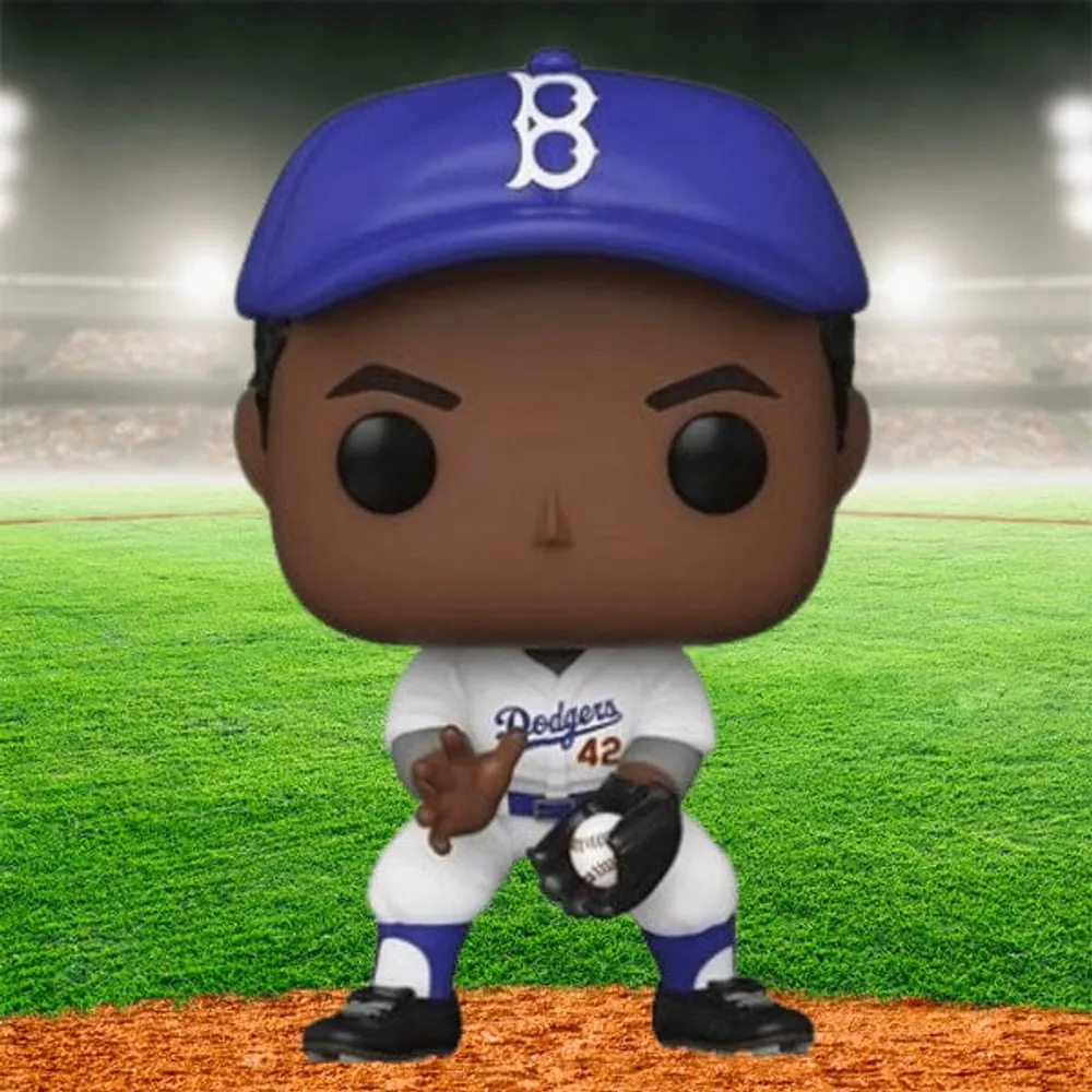 Funko POP! Sports Legends: The Dodgers  Jackie Robinson w/ Chase •  Showcase US