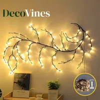 DecoVines | Decorative Faux Willow Vines w/ LED Lights!