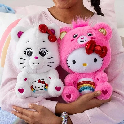 Hello Kitty 50th Anniversary Care Bear Plush (2pk)