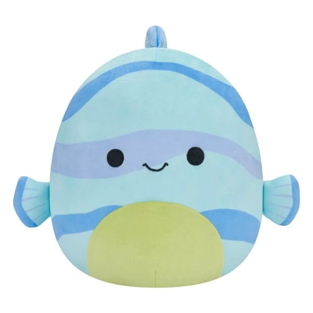 Squishmallows Super Soft Plush Toys | 7.5" Leland the Blue Fish