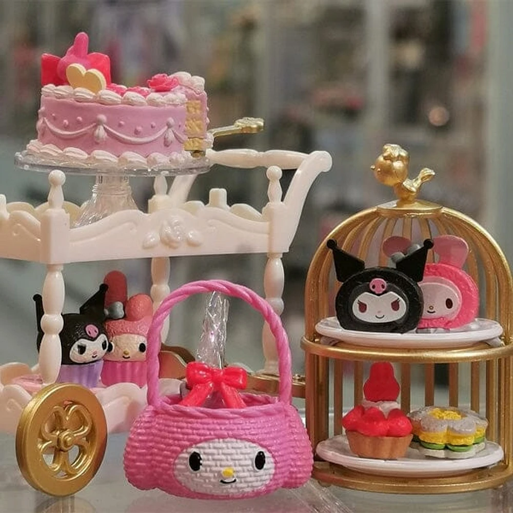 Re-ment Sanrio: My Melody & Kuromi Sweet Tea Party Blind Box (1pc)