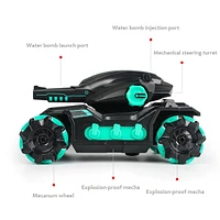 Tough Trax Blast Tank: RC Tank w/ Gel Blaster