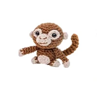Crochet Micro Plush Toy: Safari Buddies (3pk)