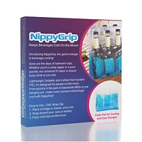 Nippy Grip PVC Bottle-Can Cooler