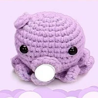 CalmiMates: Mini Crochet Plush Toy Collection (1pc) Multiple Styles