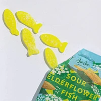 Swedish Candy: BonBon Sour Elderflower Fish (5.2oz)