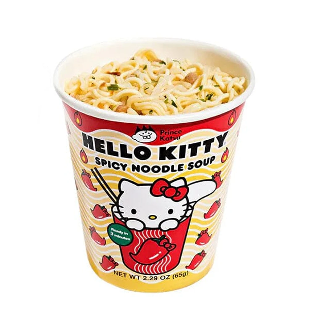 Hello Kitty x A-Sha Spicy Noodle Soup (Cup)