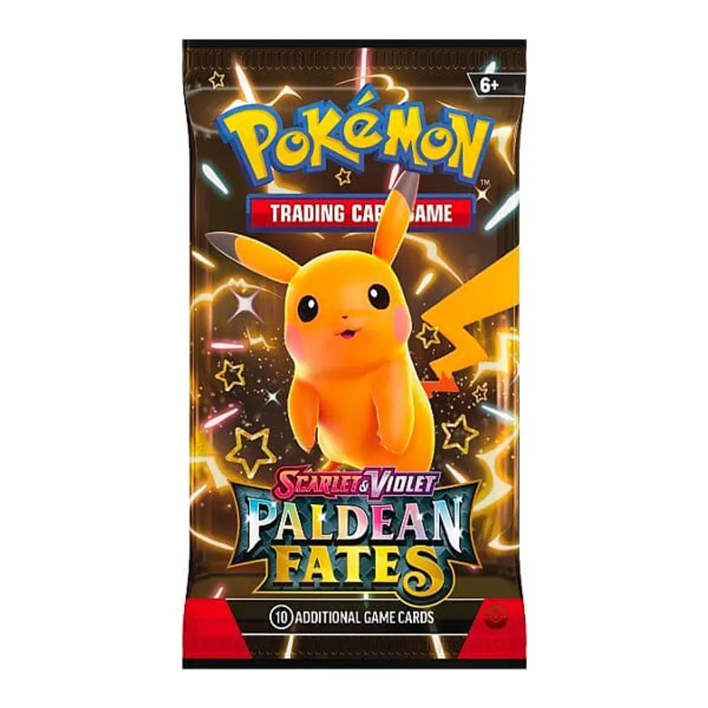 Pokémon TCG: Scarlet & Violet 'Paldean Fates' Booster Pack (Ships Assorted)