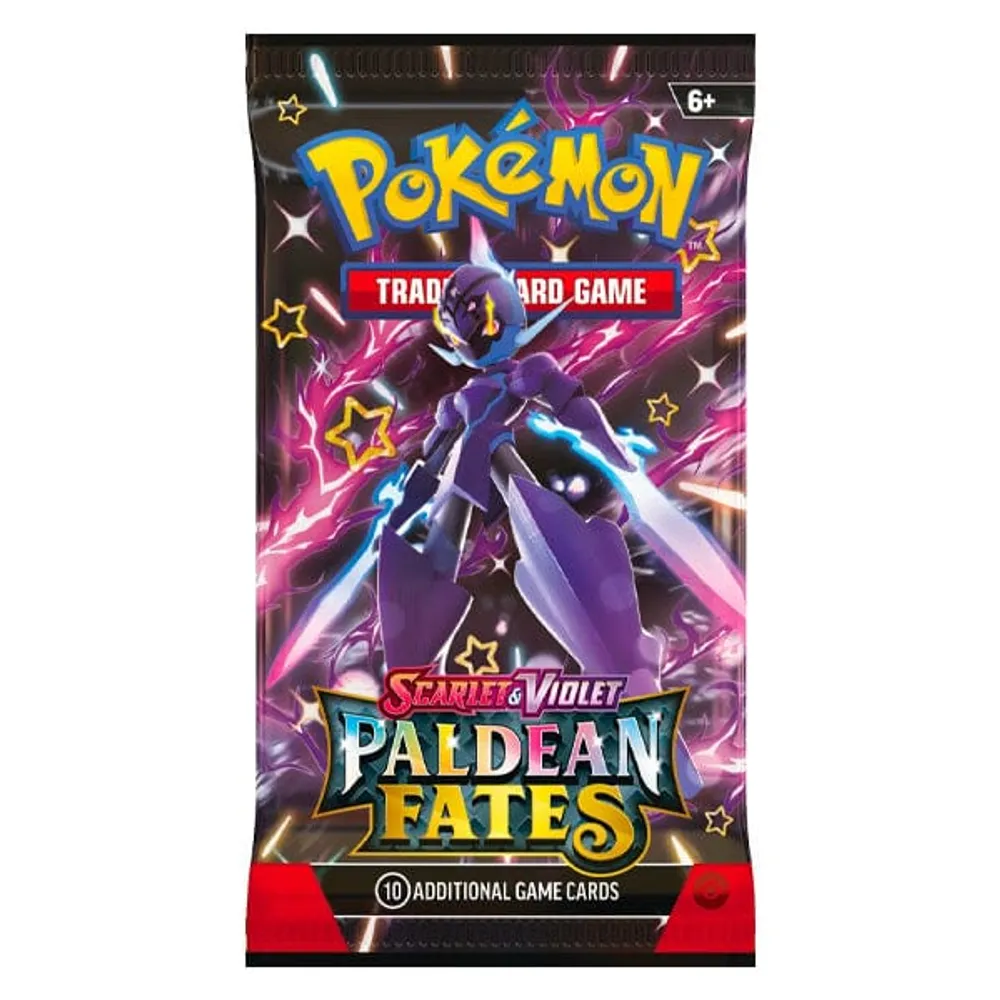 Pokémon TCG: Scarlet & Violet 'Paldean Fates' Booster Pack (Ships Assorted)