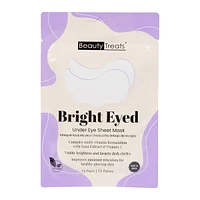 Beauty Treats: Bright Eyed Under Eye Sheet Mask (15 Pairs)