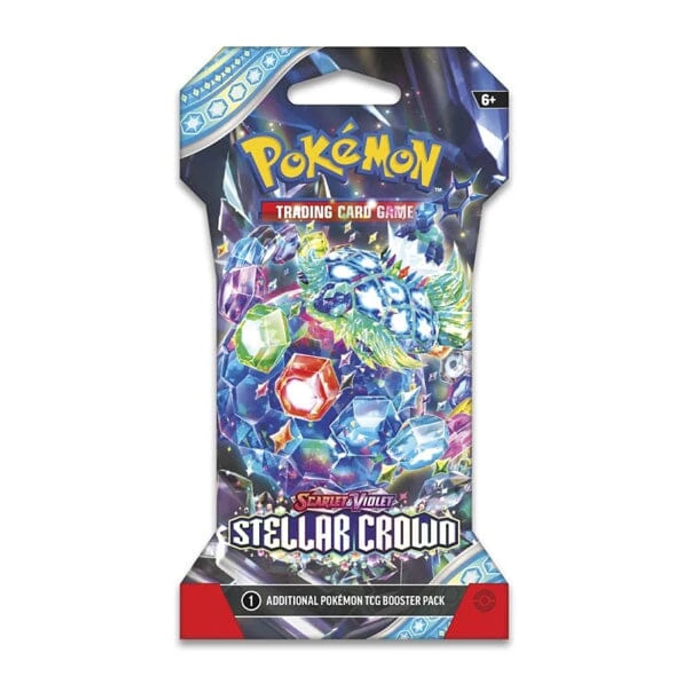 Pokémon TCG: Scarlet & Violet Stellar Crown | Assorted Sleeved Booster Pack