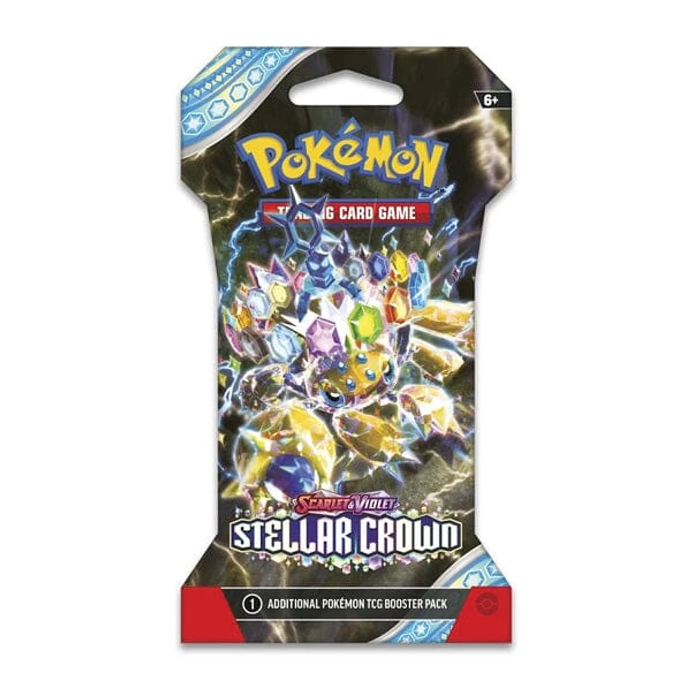 Pokémon TCG: Scarlet & Violet Stellar Crown | Assorted Sleeved Booster Pack