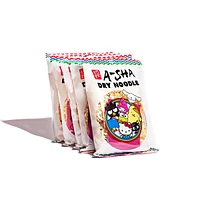 Hello Kitty x A-Sha My Melody Mandarin Noodles w/ Friendly Scallion Sauce (5 pk)