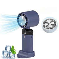 Cool Chill Fan with Ice Plate Blue