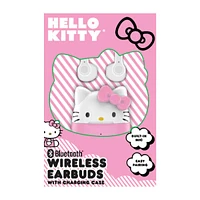 Hello Kitty Sanrio 50th Anniversary Pink Bluetooth Earbud Headphones "Showcase Exclusive"