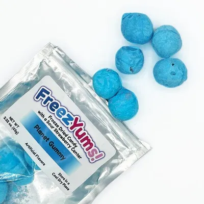 FreezYums! Freeze-Dried Planet Gummies Candy