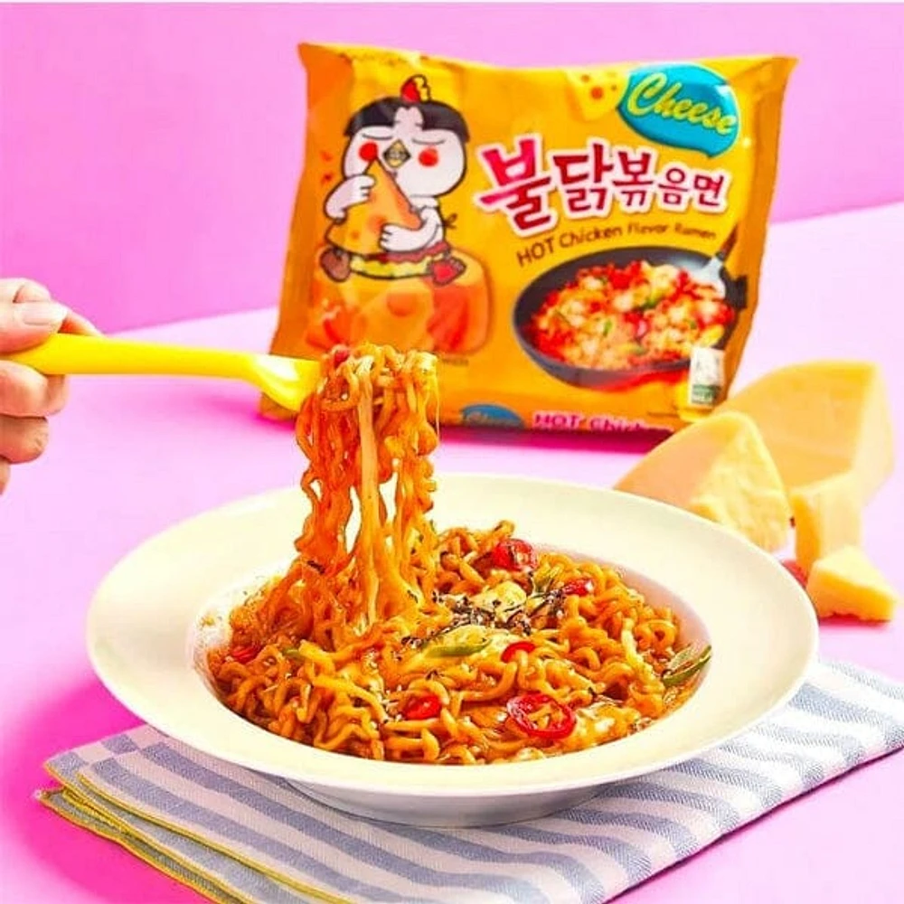 Samyang Buldak: Hot Chicken Ramen Cheese Flavor (5pk)