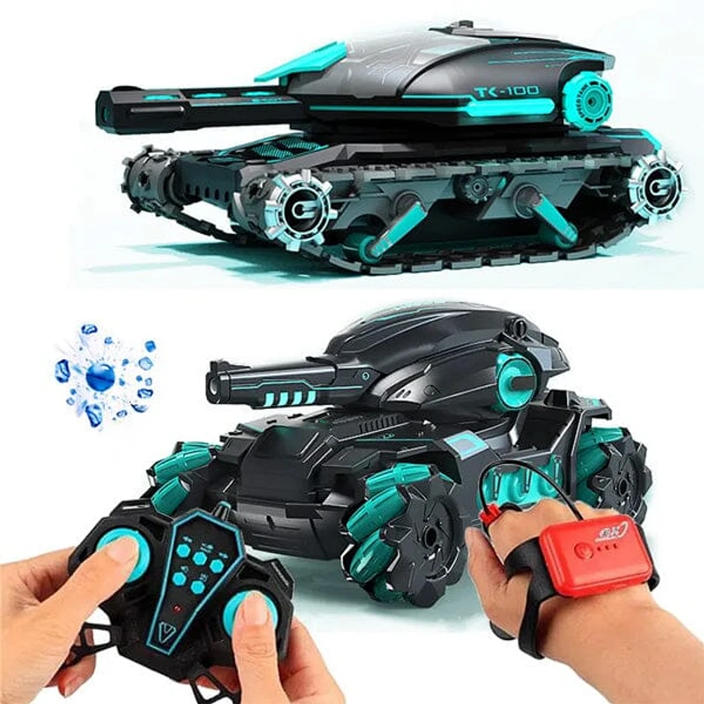 Tough Trax Blast Tank: RC Tank w/ Gel Blaster