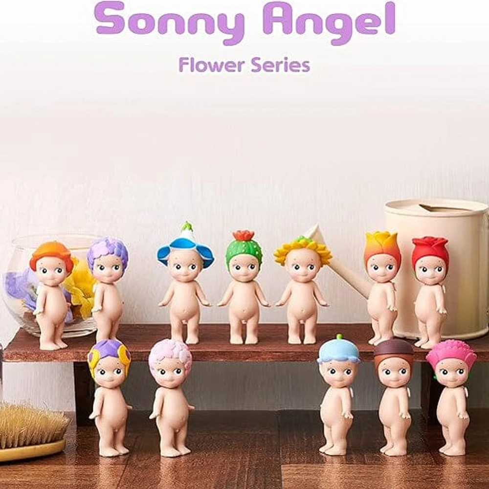 Sonny Angel Collectable Mini Cherub Figurines Flower Series | Ships Assorted (1PC)