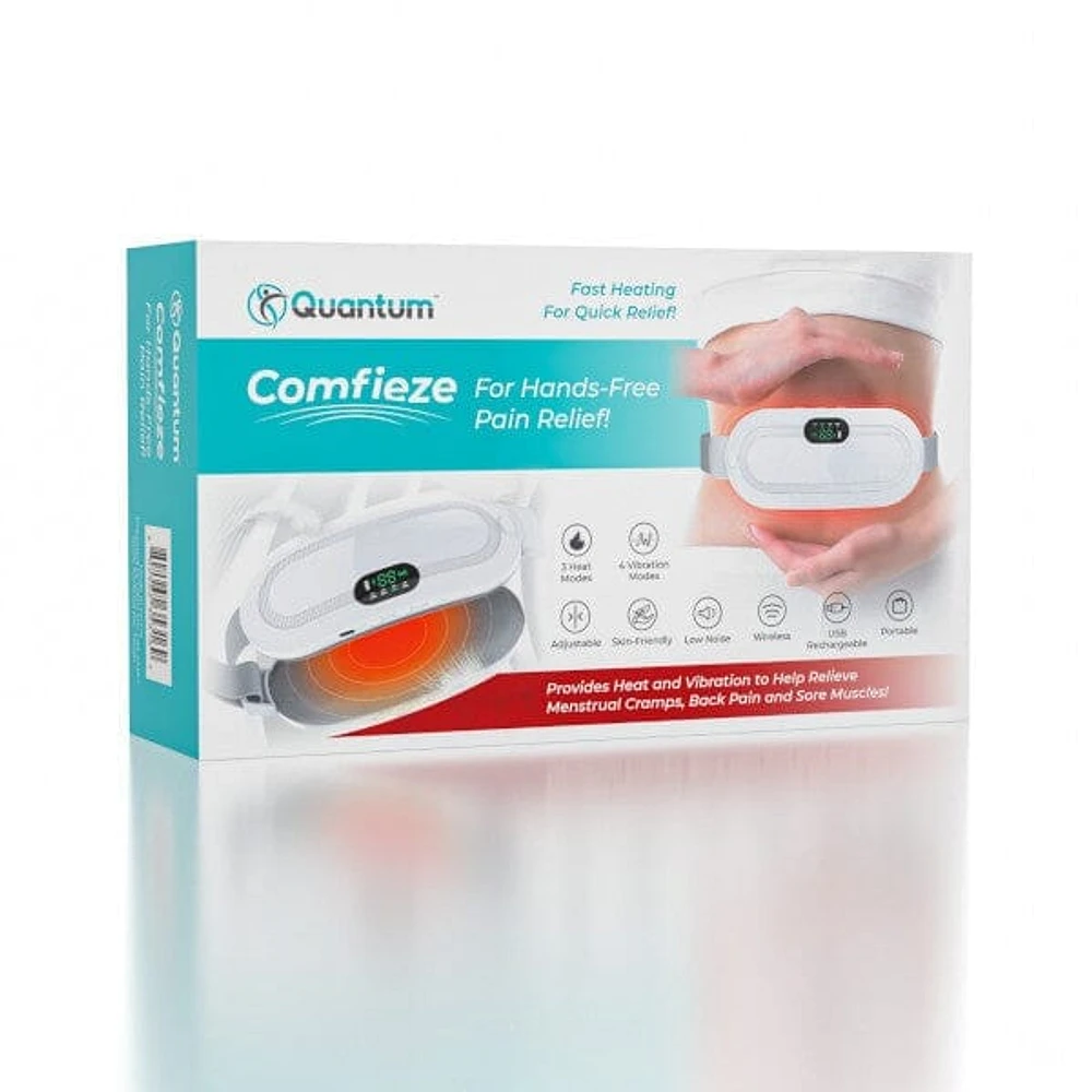 Quantum Comfieze Rechargeable Heating Pad For Pain Relief