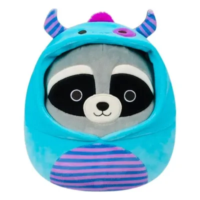 Squishmallows Plush Toys | 7.5" Halloween Costume Squad | Rocky the Racoon (Monster Costume)