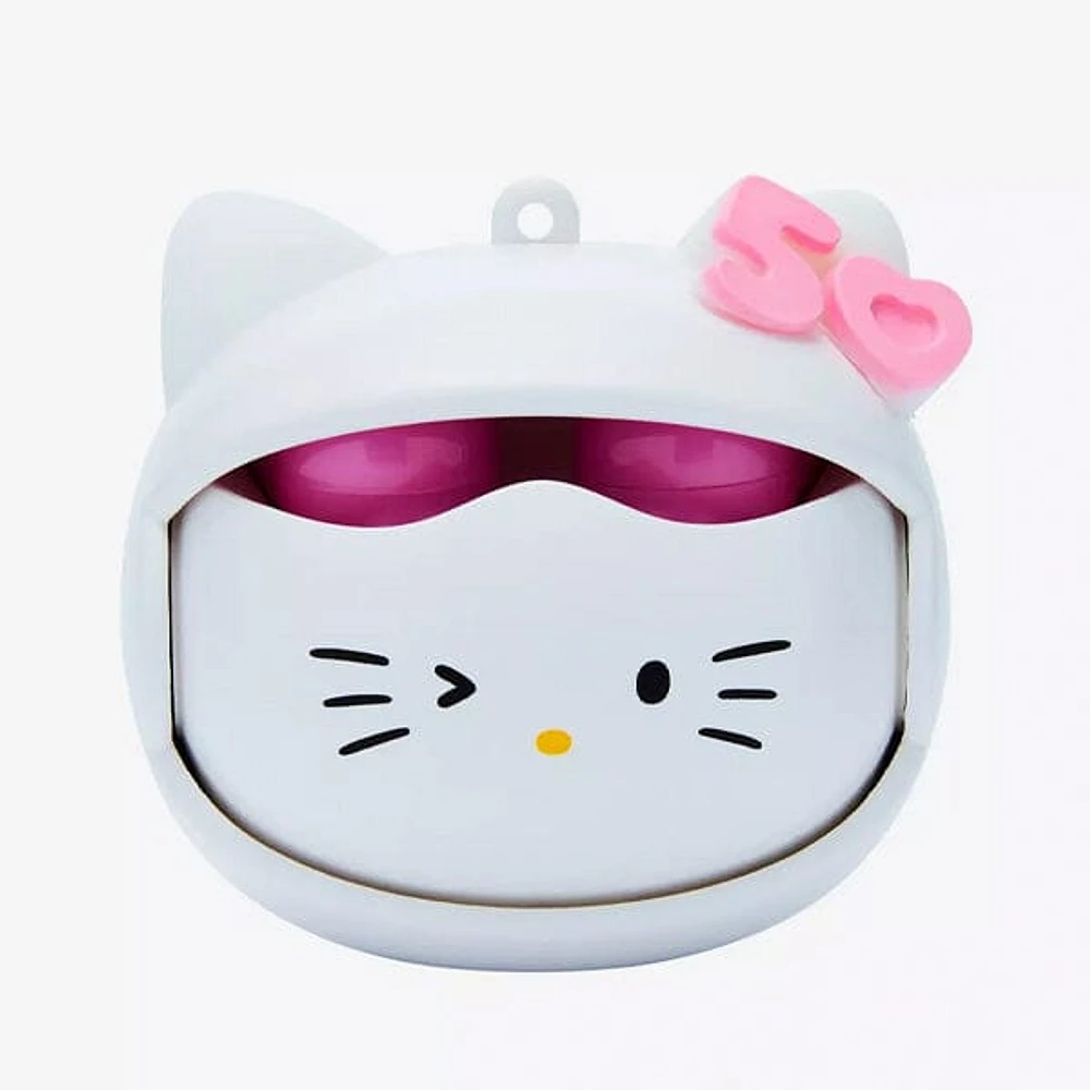 Hello Kitty Sanrio 50th Anniversary Rotating Case TWS Earbuds