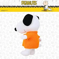 Snoopy Cuddle Pillow w/ Cozy Orange Sweater