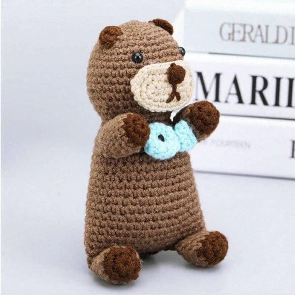 Otter Crochet Plush Toy