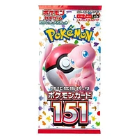 Pokémon TCG Japan: Scarlet & Violet 151 Factory Sealed Booster Box (20 Packs)