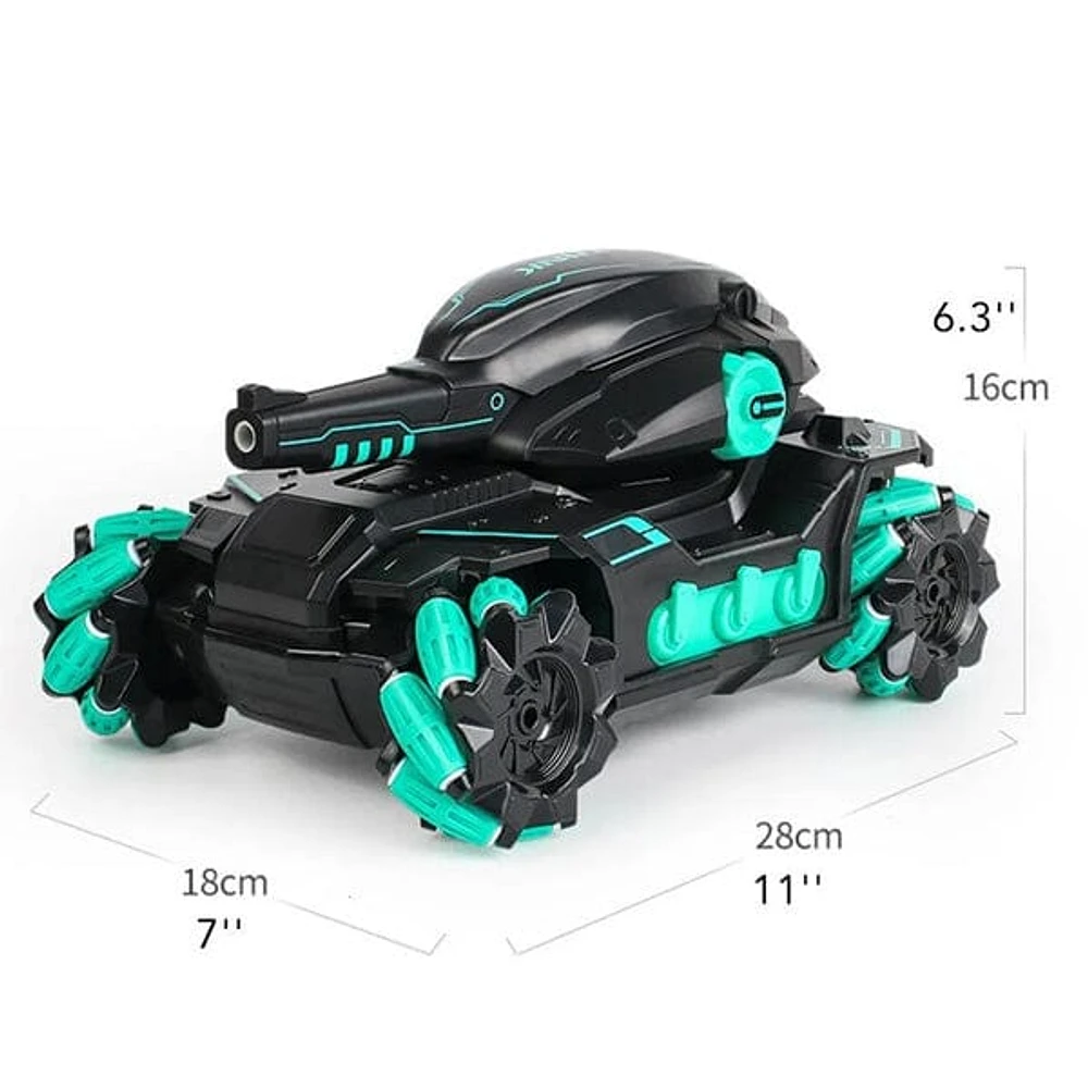 Tough Trax Blast Tank: RC Tank w/ Gel Blaster