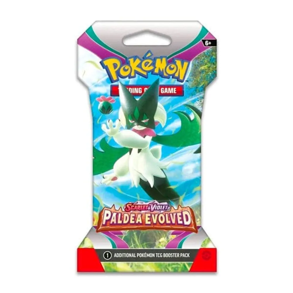 Pokémon TCG: Scarlet & Violet | Paldea Evolved Sleeved Booster | Ships Assorted