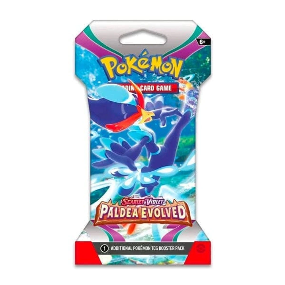 Pokémon TCG: Scarlet & Violet | Paldea Evolved Sleeved Booster | Ships Assorted