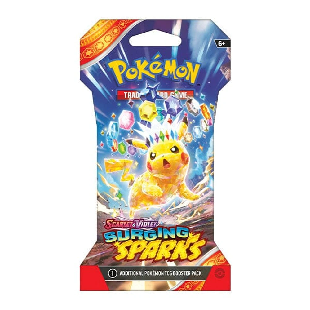 Pokémon TCG: Scarlet & Violet—Surging Sparks Sleeved Booster (Assorted)