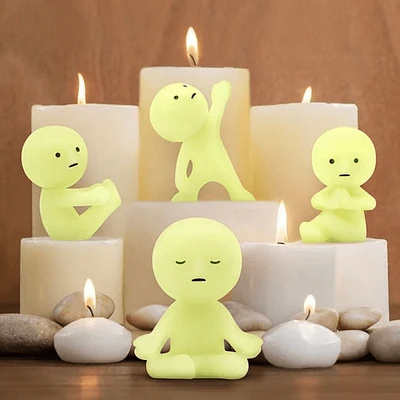 Smisky Yoga Figurines.