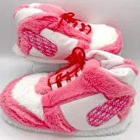 Plush Sneaker Slippers