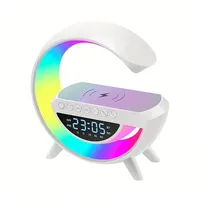 Sonic Vibes: TrioTune 3-in-1 Bluetooth Speaker w/ Charger & Digital Clock