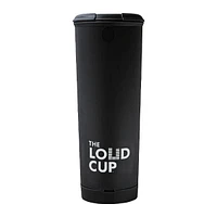 The Loud Cup: Travel Mug w/ Blow Horn | Raven Black